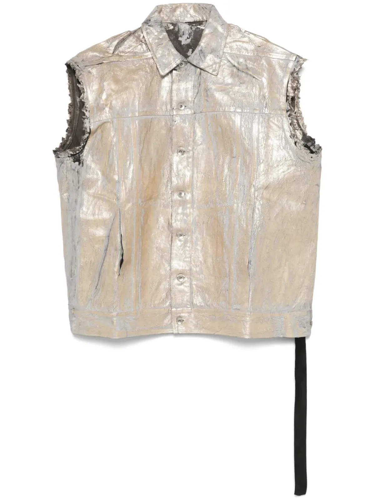 Rick Owens DRKSHDW コーテッドジレ - 画像1