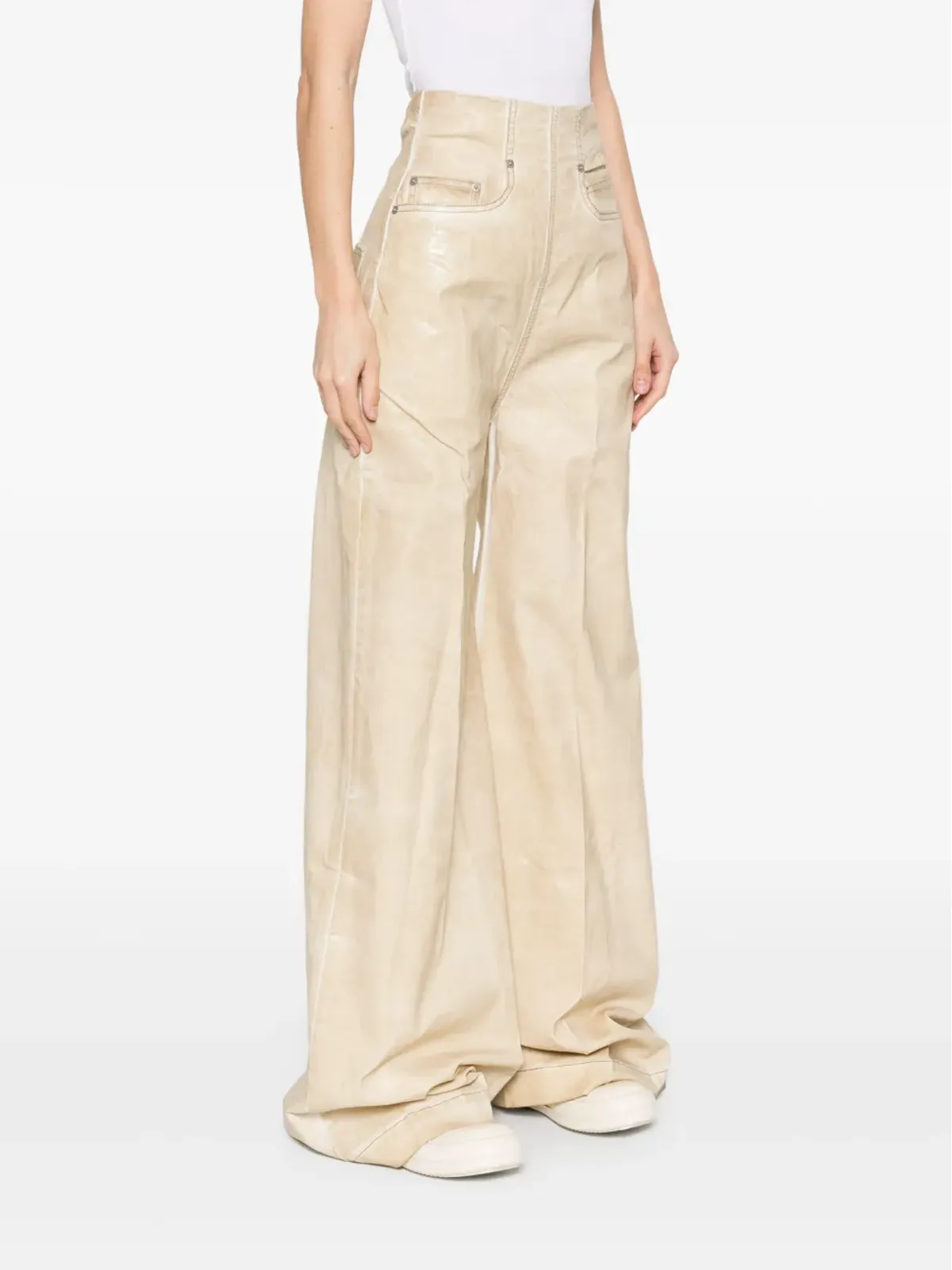 Rick Owens DRKSHDW Dirt Cooper トラウザーズ - ニュートラル - 画像3