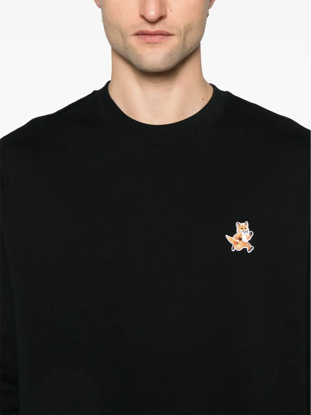 Maison Kitsuné スピーディー フォックスアップリケ スウェットシャツ - 画像5