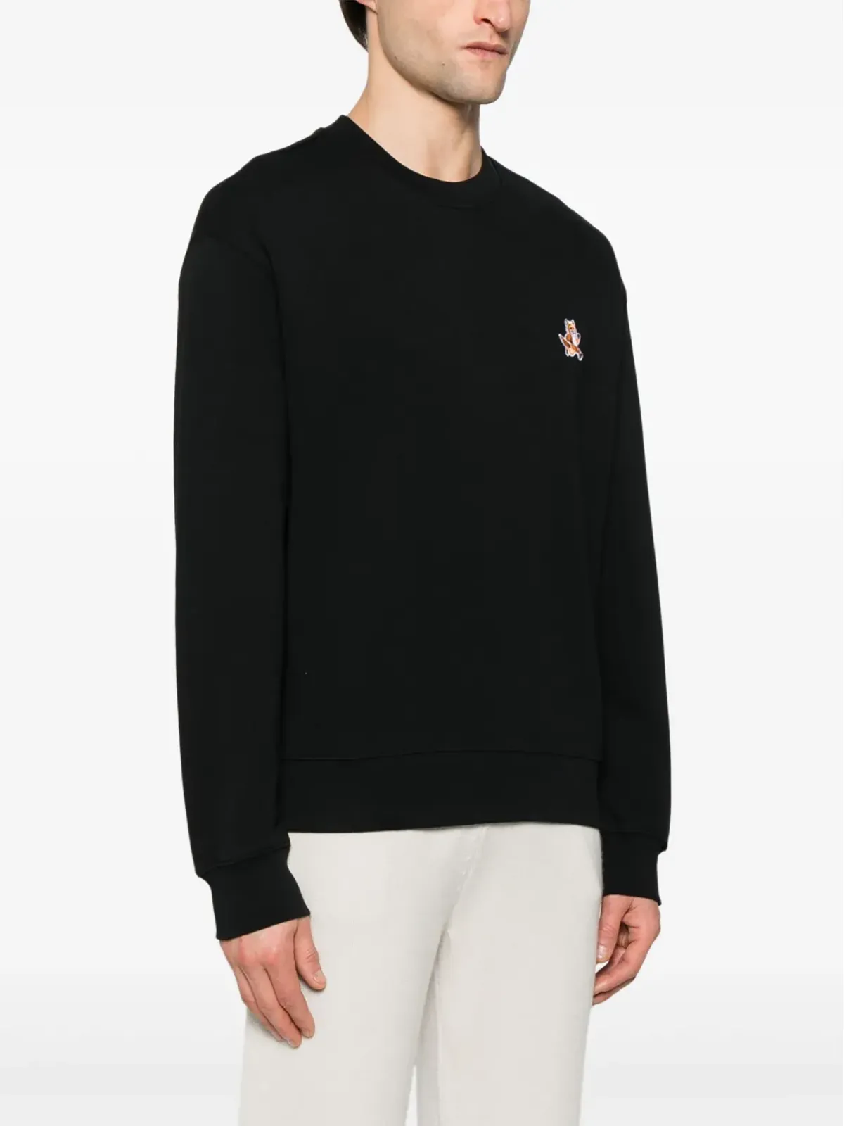 Maison Kitsuné スピーディー フォックスアップリケ スウェットシャツ - 画像3