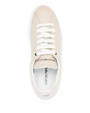 Emporio Armani レザー スニーカー - サムネイル4