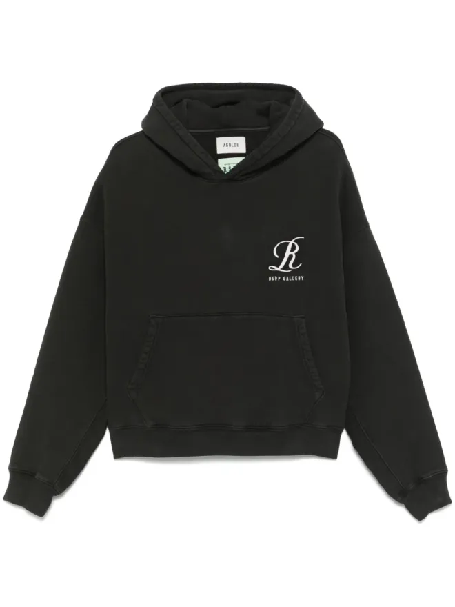 AGOLDE AGOLDE x RSVP Gallery ロゴ刺繍フーディー - ブラックの商品画像