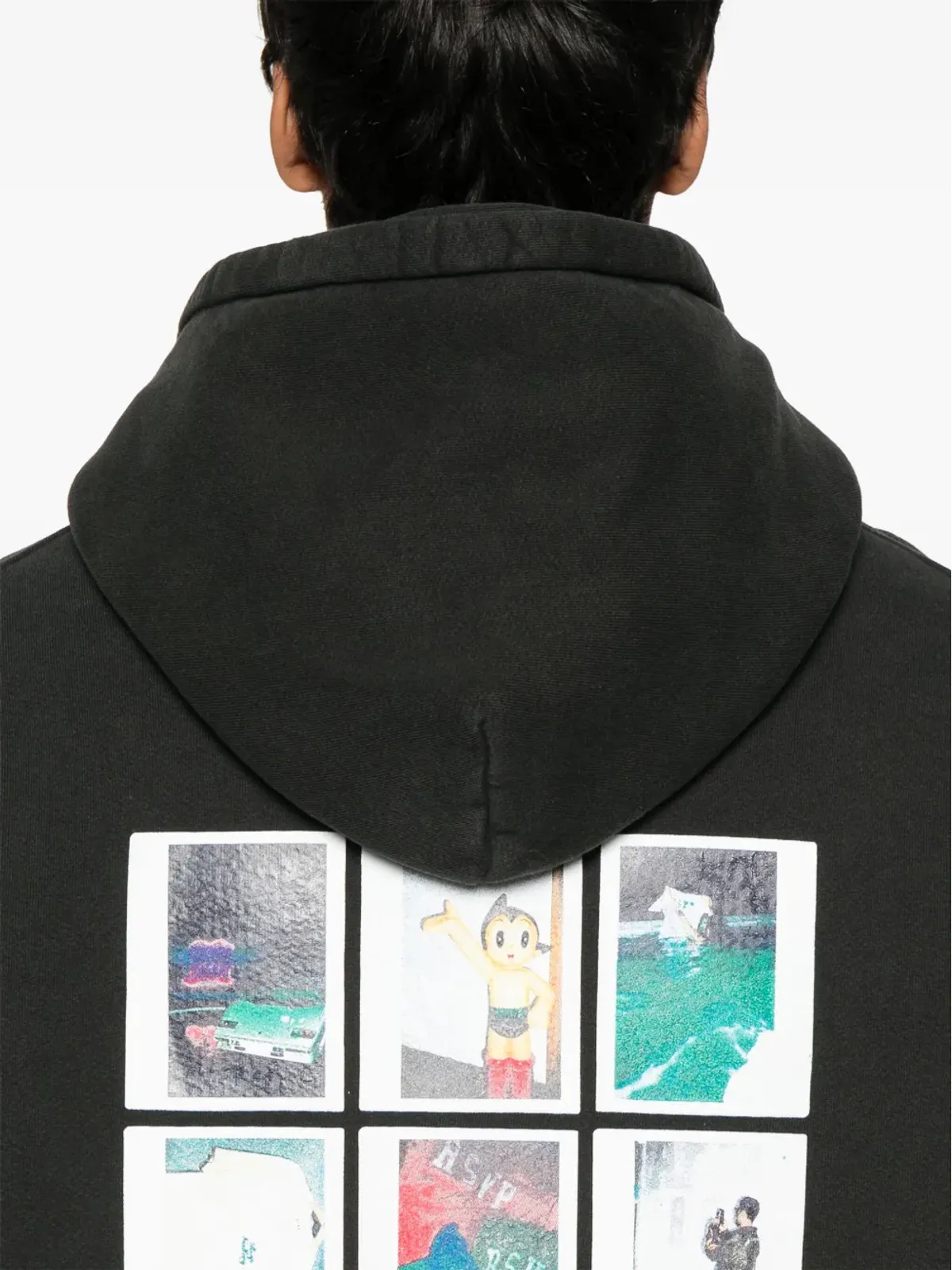 AGOLDE x RSVP Gallery ロゴ刺繍フーディー - ブラック - 画像5