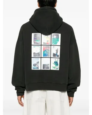 AGOLDE x RSVP Gallery ロゴ刺繍フーディー - ブラック - サムネイル4