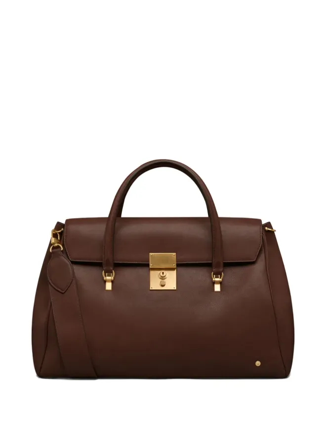 Thom Browne Thom Browne Mr. Thom leather holdallの商品画像