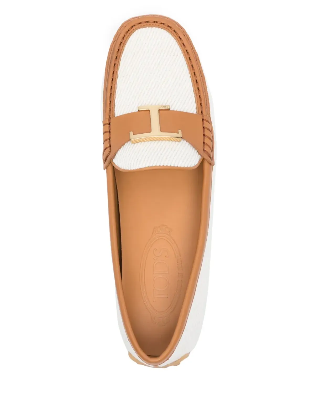 Tod's City Gommino ローファー - ホワイト - 画像4