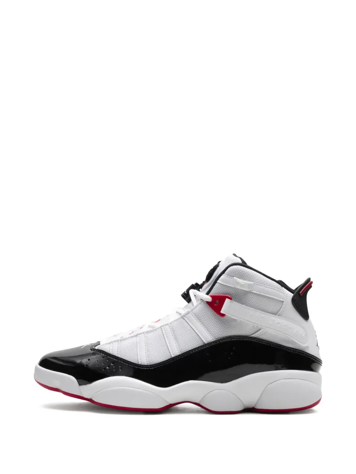 Jordan 6リングス シカゴ・ブルズ ホワイト／ヴァーシティレッド／ブラック スニーカー - 画像5