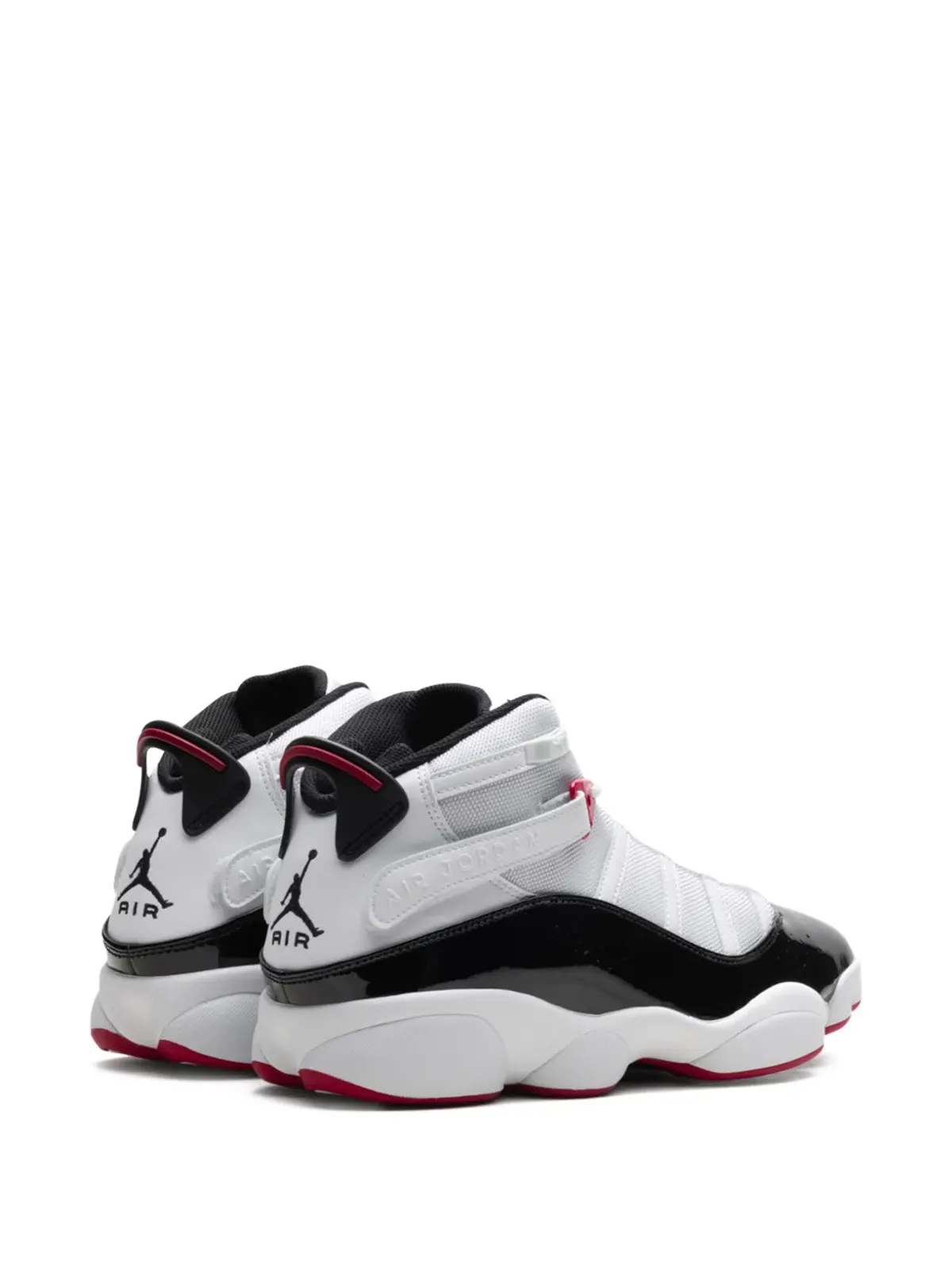 Jordan 6リングス シカゴ・ブルズ ホワイト／ヴァーシティレッド／ブラック スニーカー - 画像3