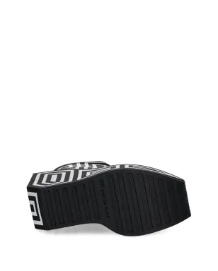 United Nude ストライプ柄ウェッジアンクルブーツ - サムネイル5