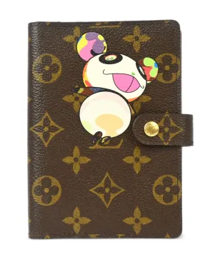 Louis Vuitton ビンテージ Agenda PM ノートブックカバー Takashi Murakami ブラウン - サムネイル1