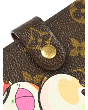 Louis Vuitton ビンテージ Agenda PM ノートブックカバー Takashi Murakami ブラウン - サムネイル5