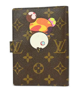 Louis Vuitton ビンテージ Agenda PM ノートブックカバー Takashi Murakami ブラウン - サムネイル2