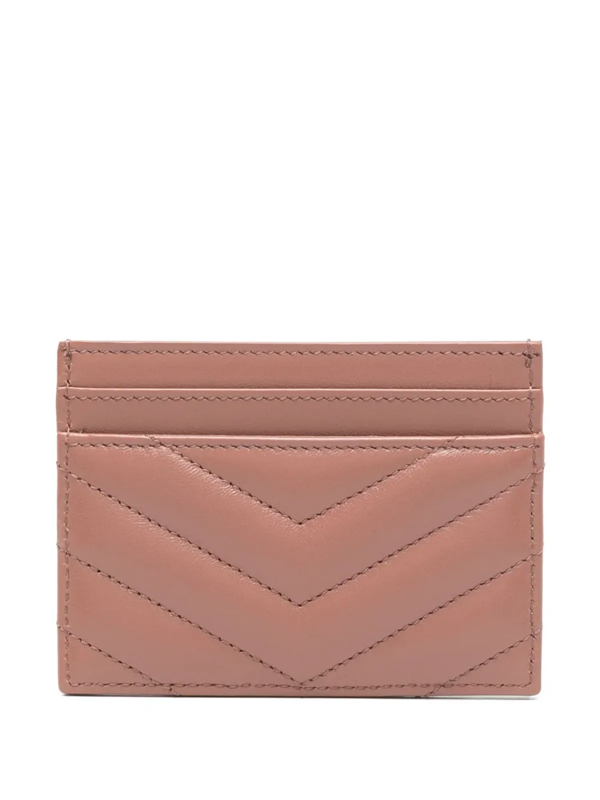 Saint Laurent カサンドレ マテラッセ カードホルダー - ピンク - 画像2