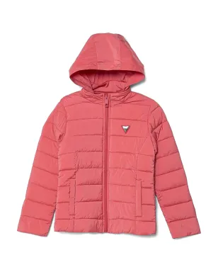 guess kids ロゴアップリケ付きパファージャケット - サムネイル1