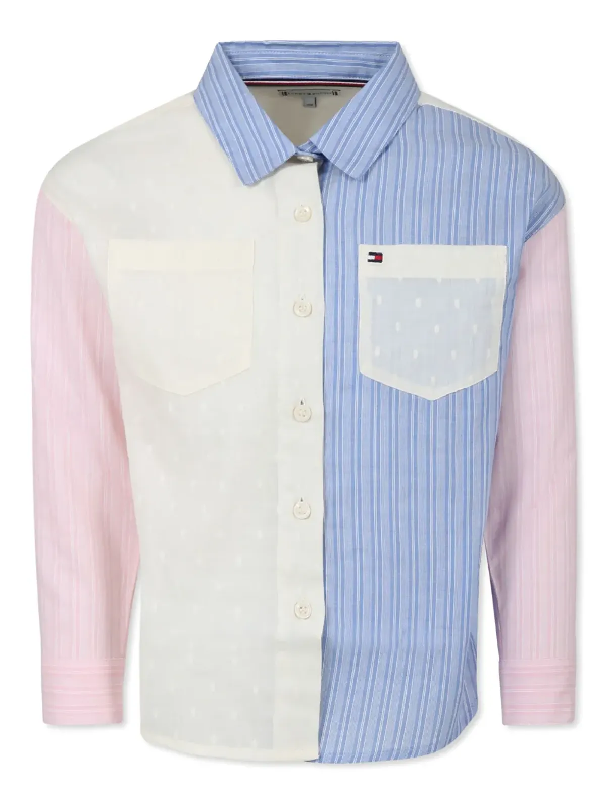 Tommy Hilfiger Junior カラーブロックシャツ - 画像1