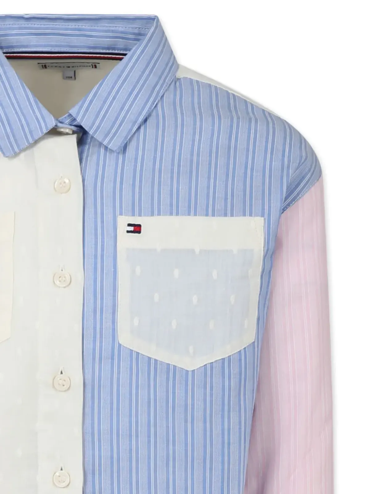 Tommy Hilfiger Junior カラーブロックシャツ - 画像3