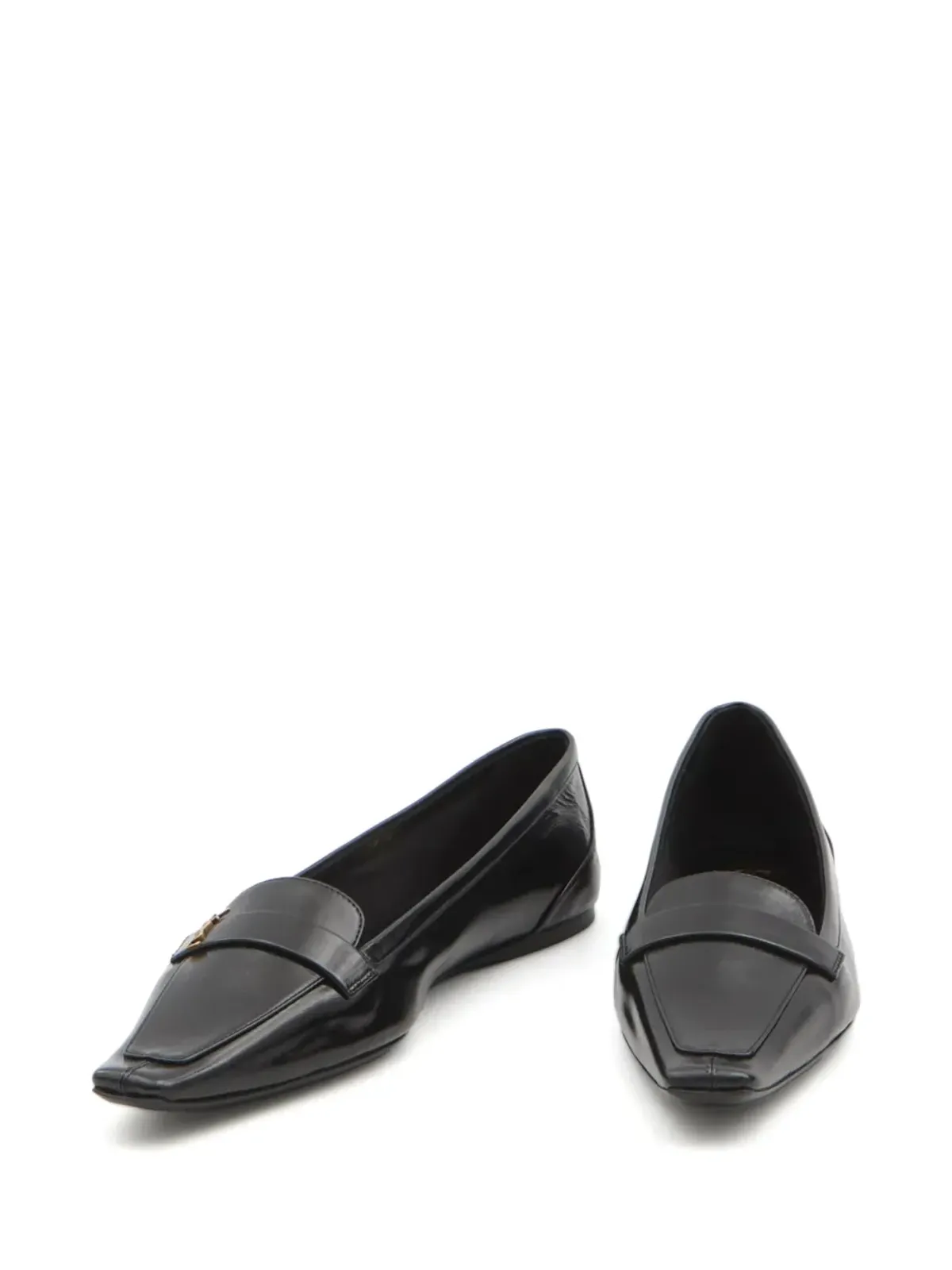 Saint Laurent Poppy バレリーナ ブラック - 画像5