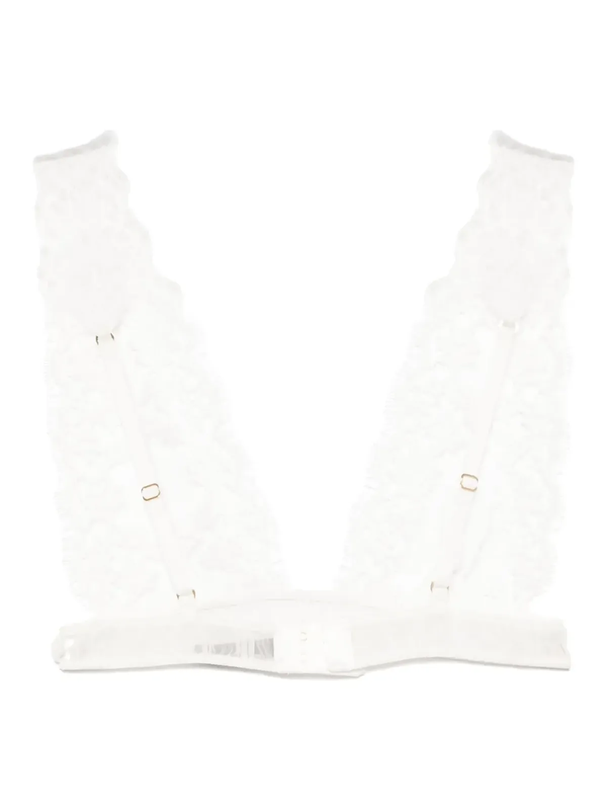 Kiki de Montparnasse Tetine lace tetine bra - White - 画像2