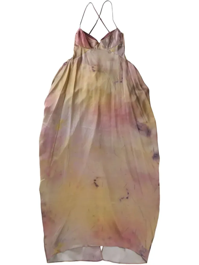 YANGKEHAN YANGKEHAN シルク マキシドレスの商品画像