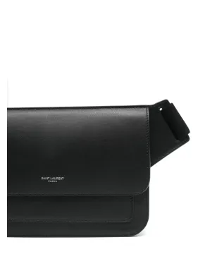 Saint Laurent ロゴスタンプ レザー ベルトバッグ - サムネイル4