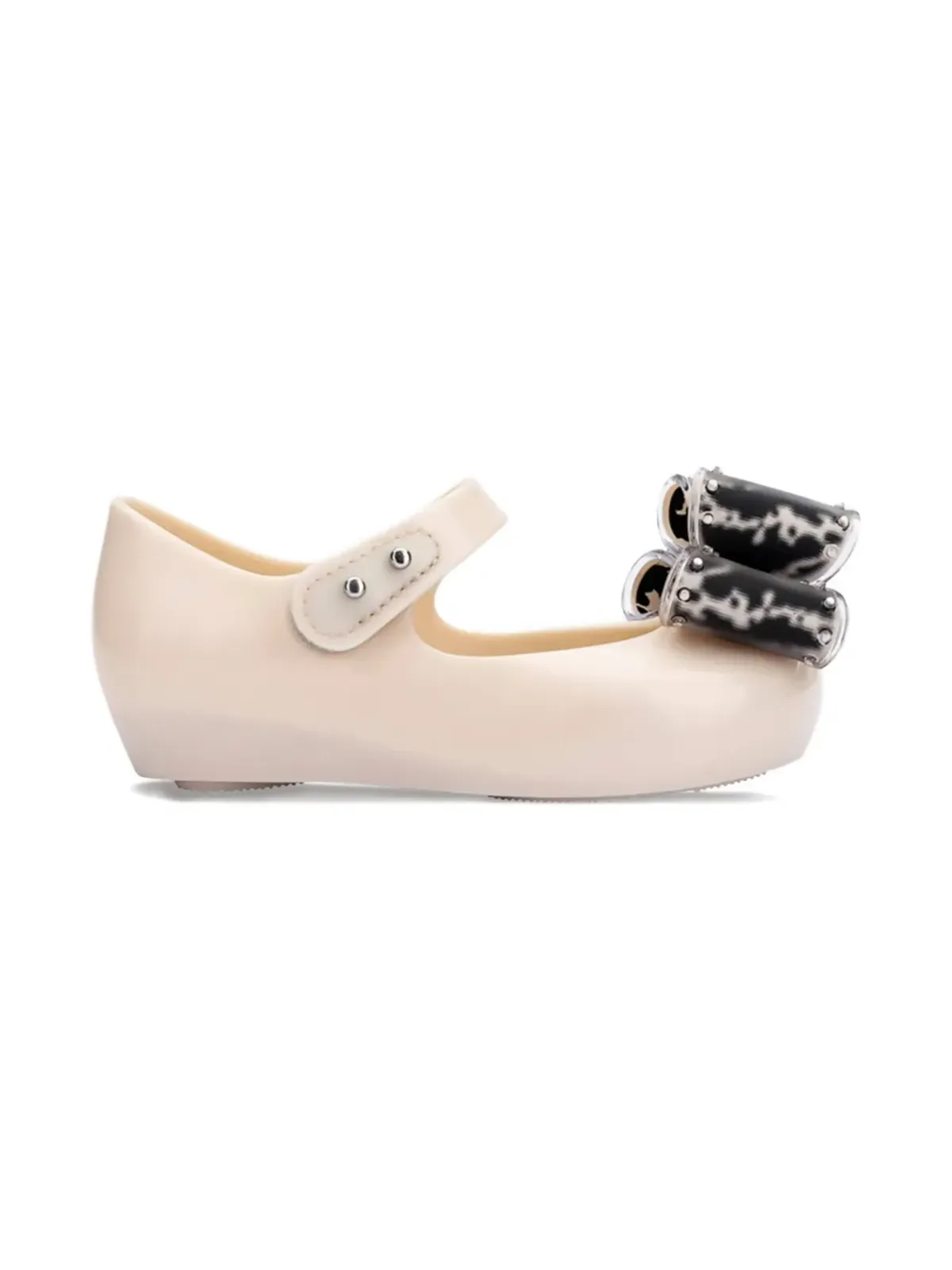 Mini Melissa ミニウルトラガール クラシック ボウ ストラップ バレリーナ - 画像2