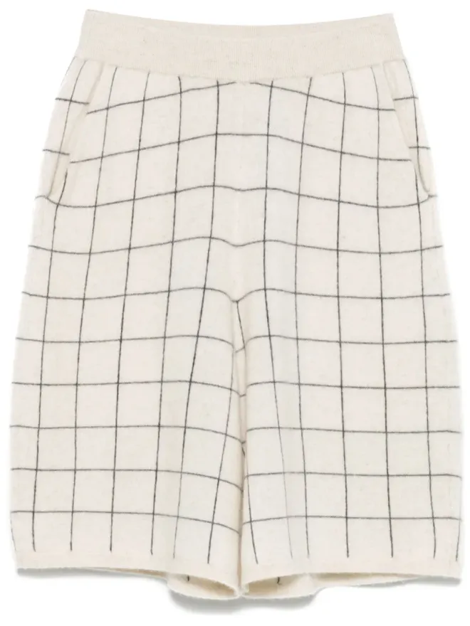 Frenckenberger Frenckenberger ウィンドウペイン柄ショートパンツの商品画像