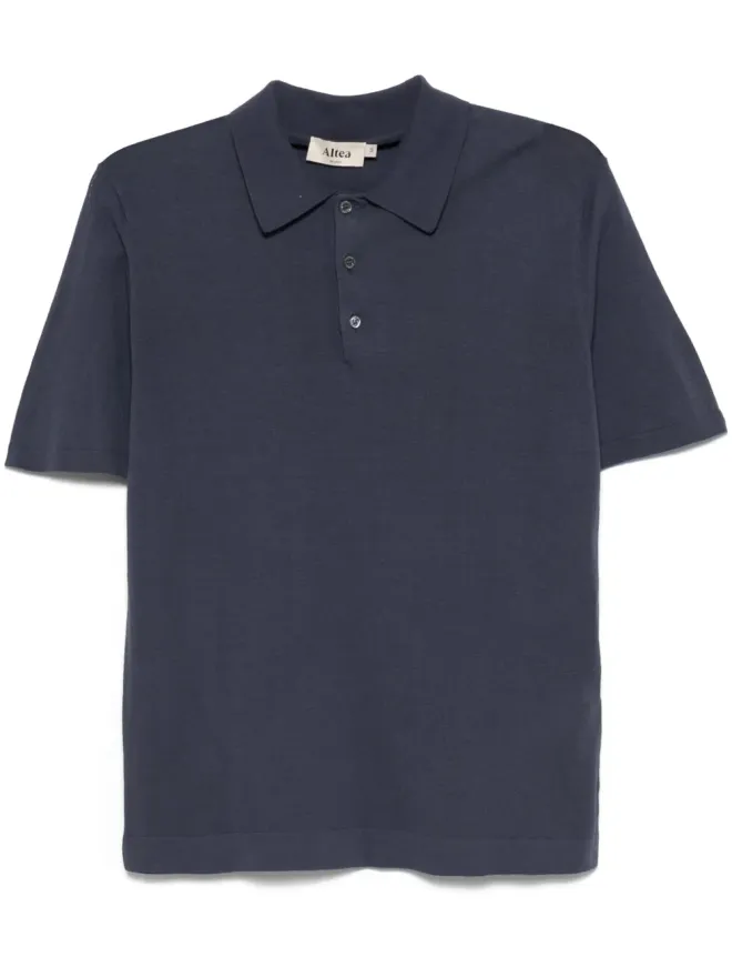 Altea Altea ファインニットポロシャツの商品画像