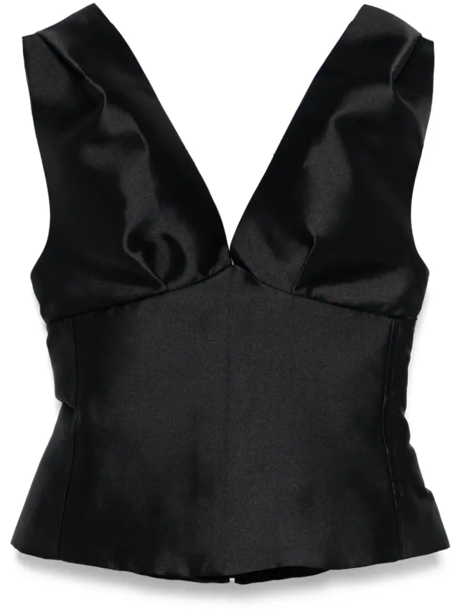Marques ' Almeida Marques'Almeida ドレープオフショルダートップの商品画像