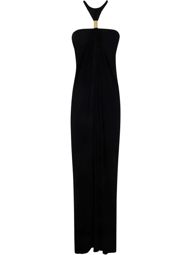TOM FORD TOM FORD ホルターネック ミディドレスの商品画像