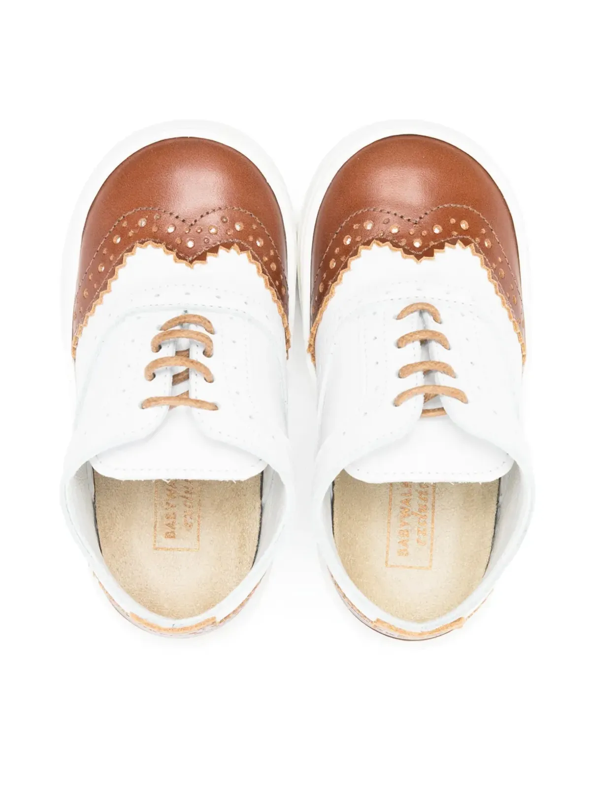 BabyWalker leather sneakers - White - 画像3