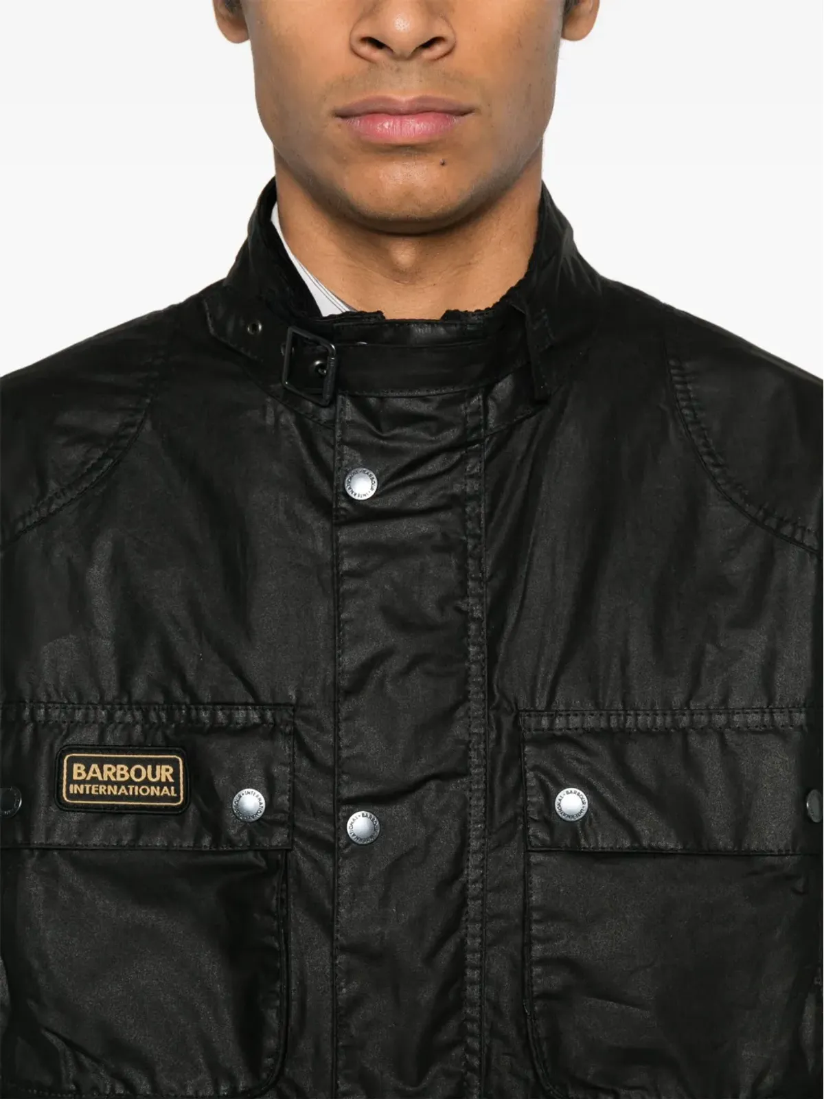 Barbour International Merton Waxジャケット - 画像5