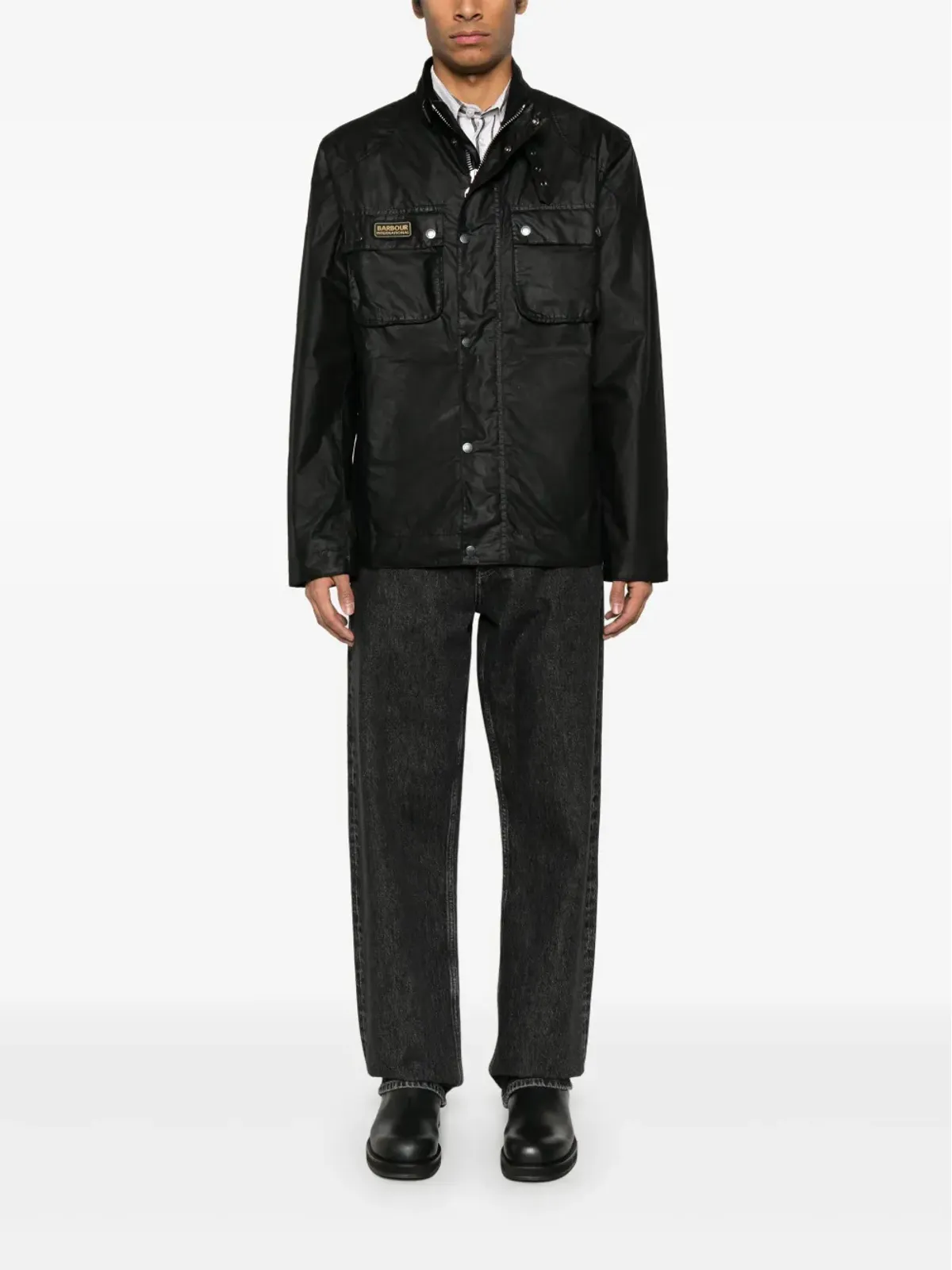 Barbour International Merton Waxジャケット - 画像2
