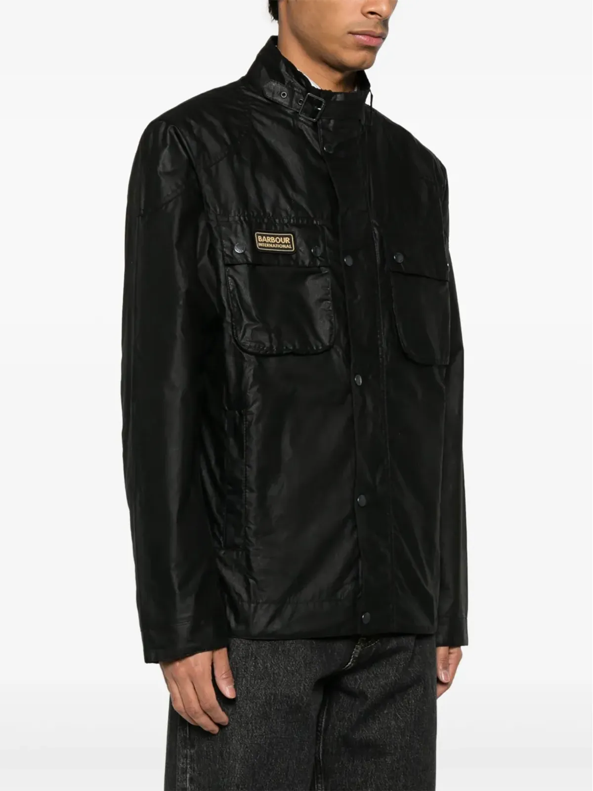 Barbour International Merton Waxジャケット - 画像3