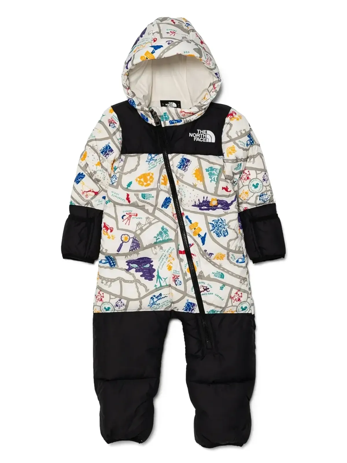 The North Face Kids 1996レトロ ヌプツェ スノースーツ - 画像1