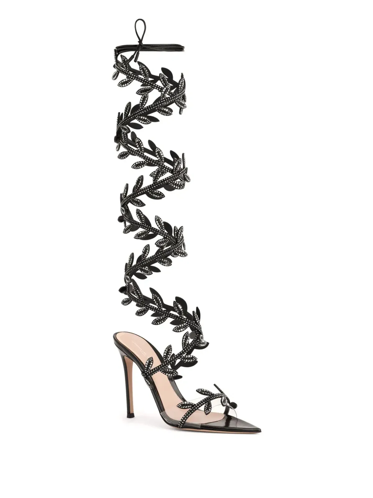 Gianvito Rossi 105mm クリスタル フラヴィア サンダル - 画像2