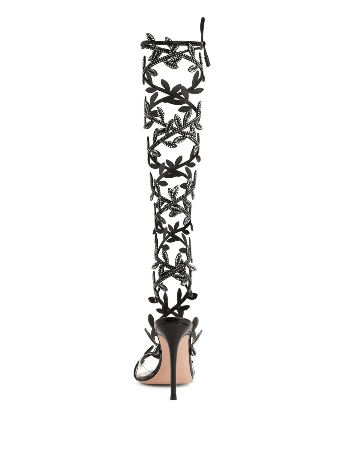 Gianvito Rossi 105mm クリスタル フラヴィア サンダル - 画像4