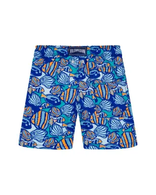 Vilebrequin Kids フィッシー ヴァイブス スイムショーツ - サムネイル2