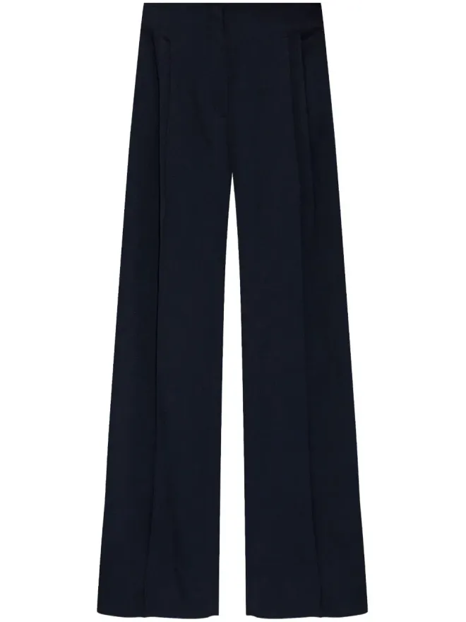 Emporio Armani Emporio Armani プリーツディテール パラッツォパンツの商品画像