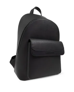 Emporio Armani ロゴエンボス バックパック - ブラック - サムネイル4