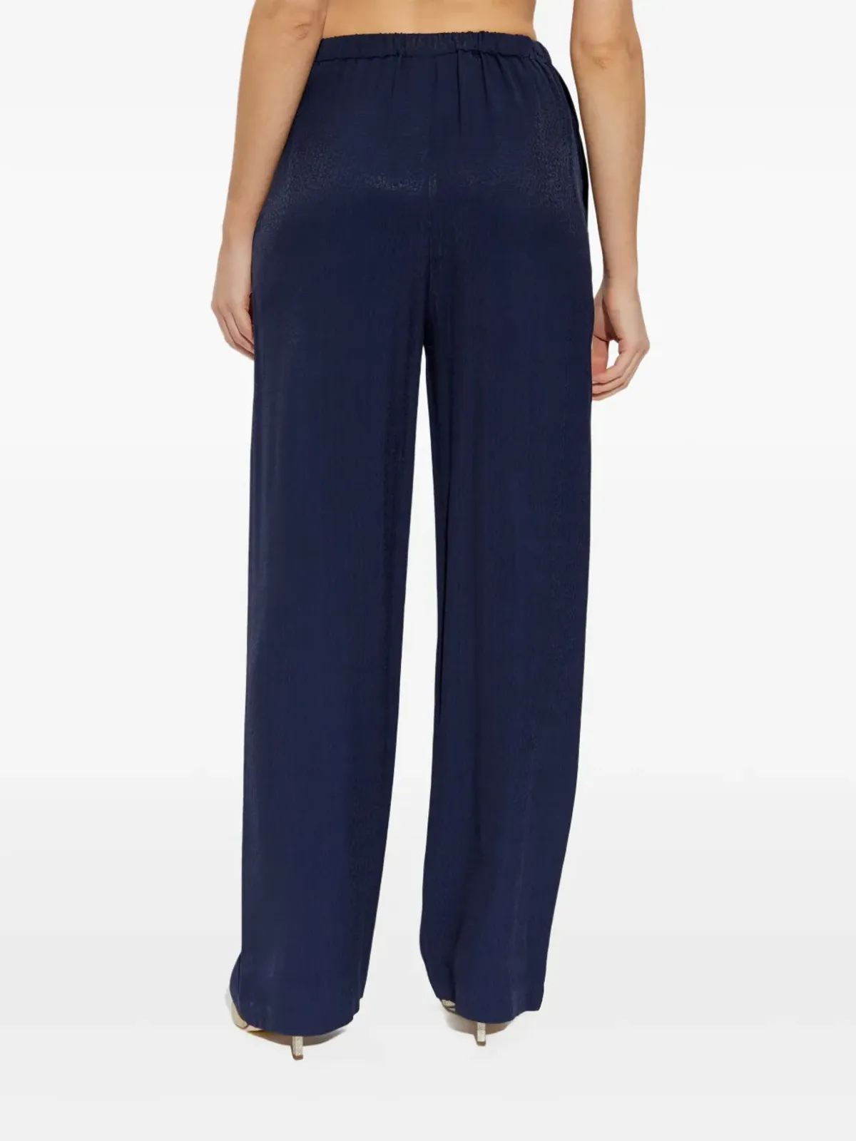 Emporio Armani ジャカード パラッツォパンツ - 画像4
