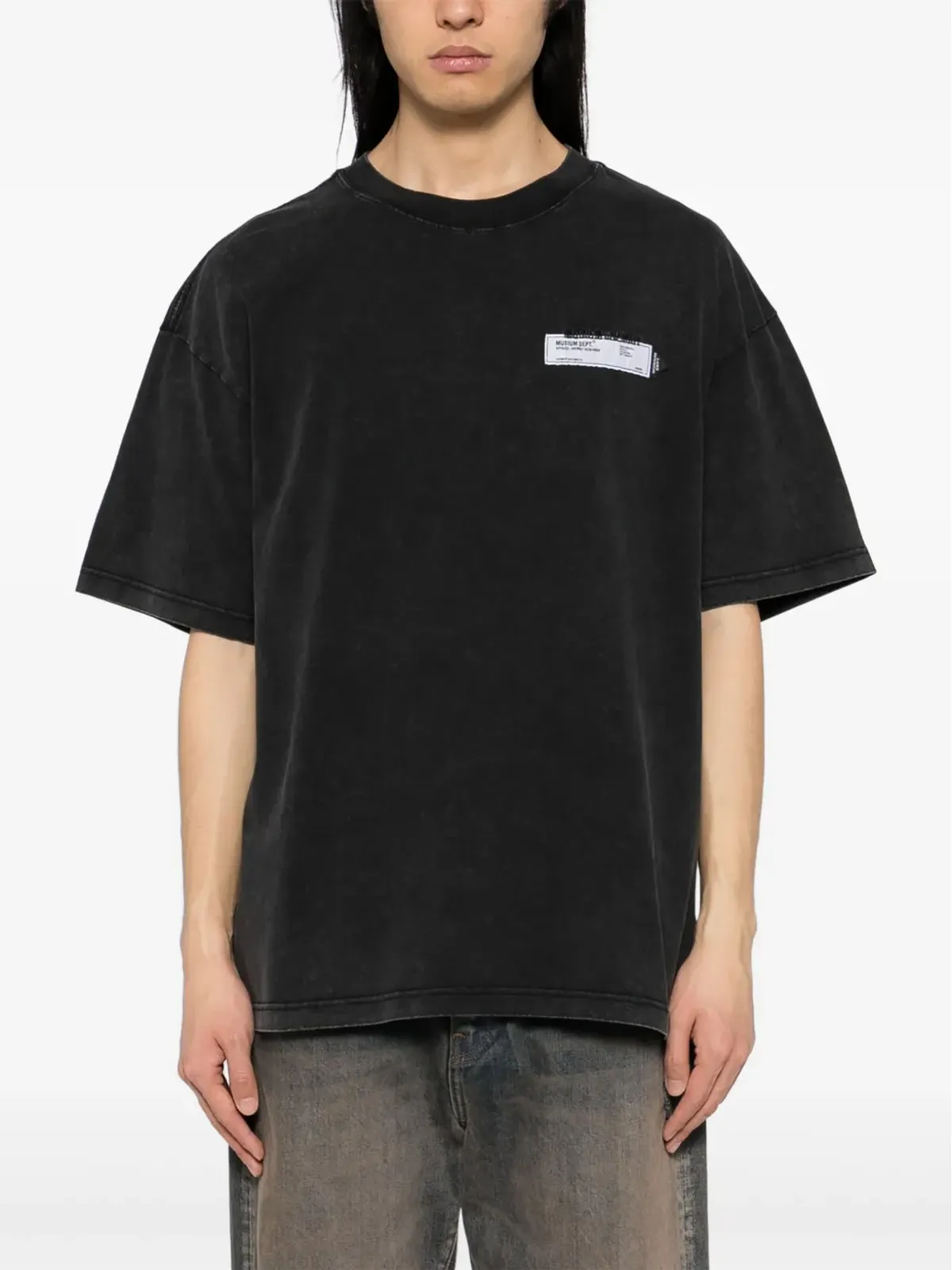 Musium Div. ロゴパッチTシャツ - 画像3