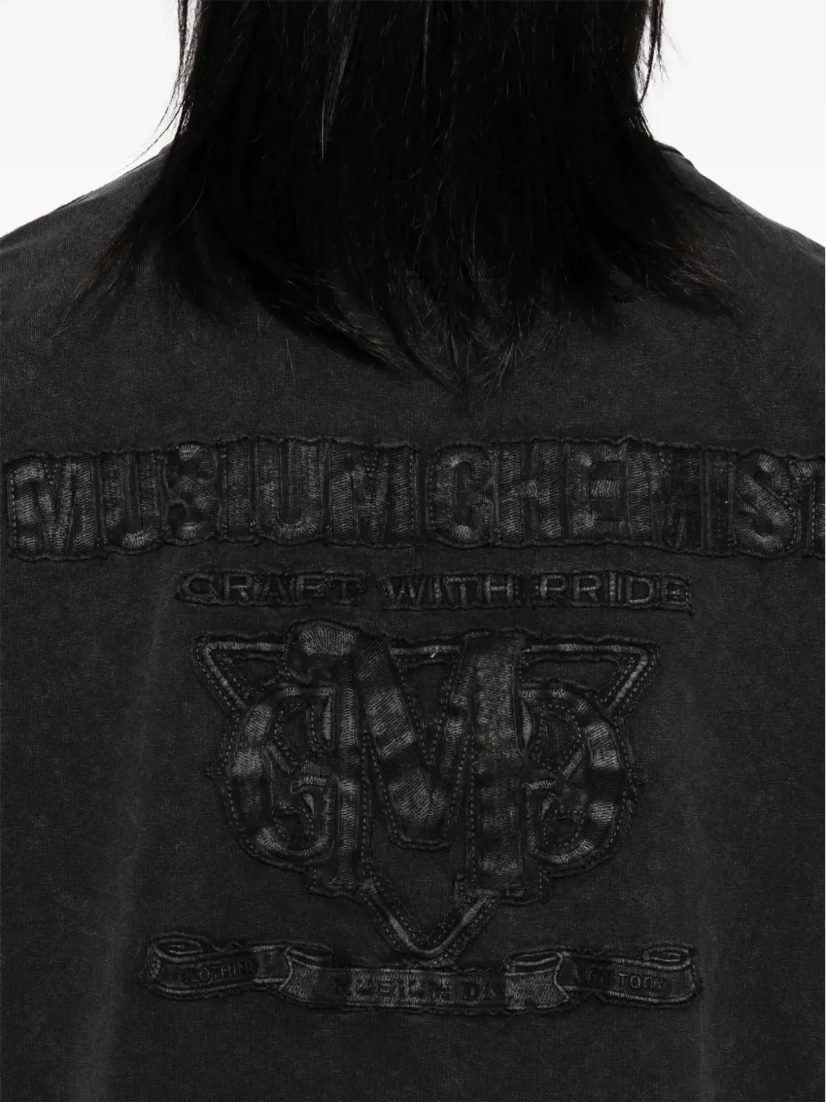 Musium Div. ロゴパッチTシャツ - 画像4