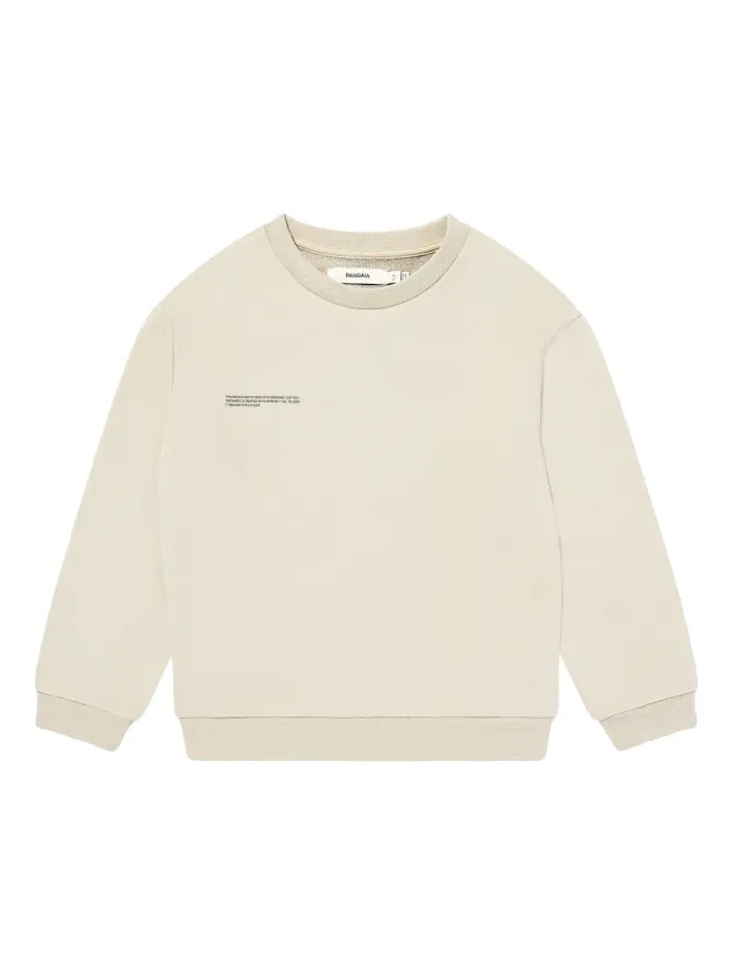 Pangaia Kids Pangaia Kids オーガニックコットン スウェットシャツ - Neutralsの商品画像