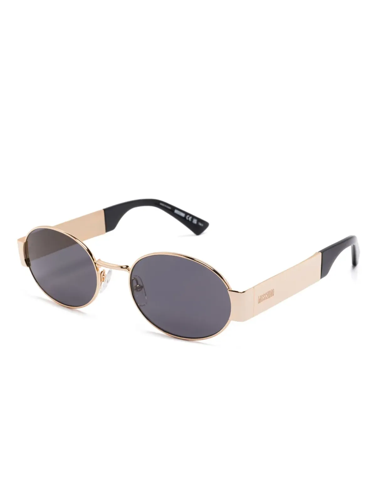 Moschino Eyewear オーバルフレームのサングラス - 画像2