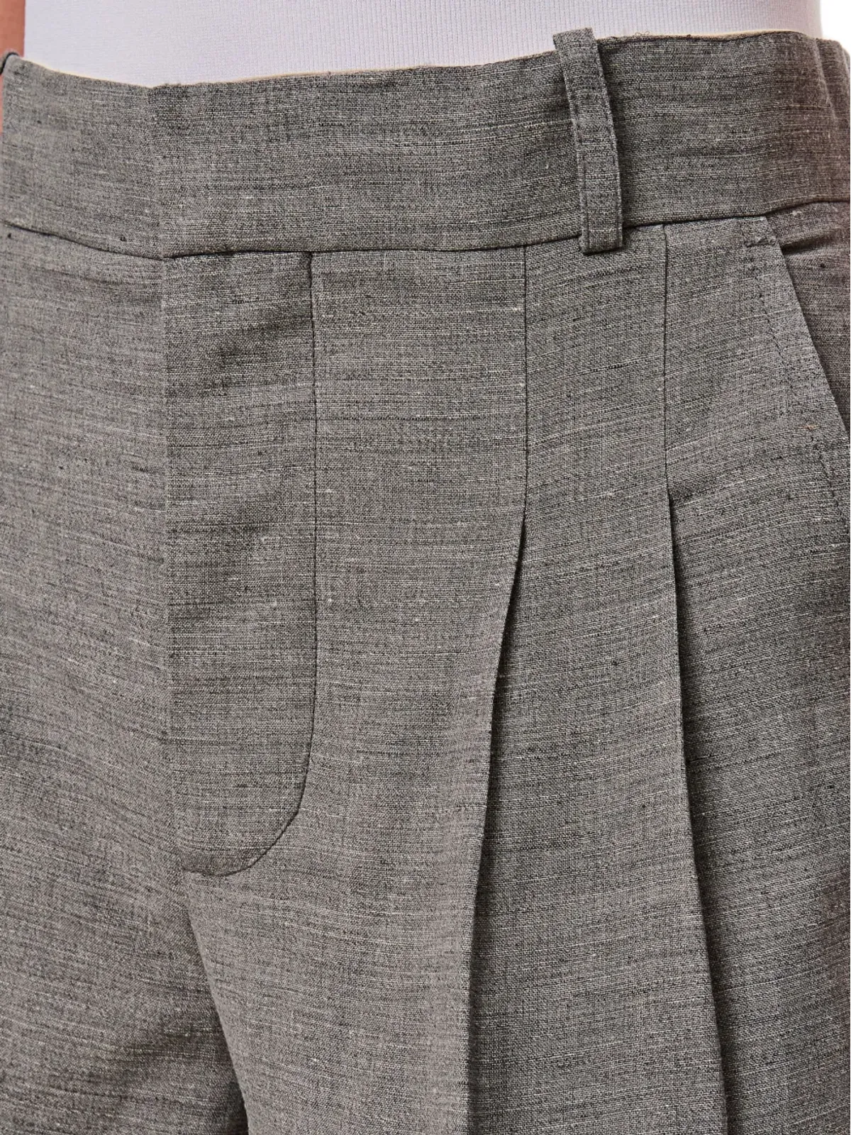 Durazzi Milano プリーツハイウエストショーツ - 画像4