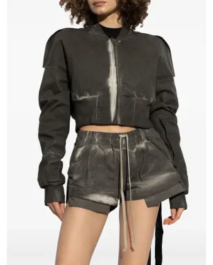 Rick Owens DRKSHDW ブリーチウォッシュ ジャケット グレー - サムネイル3