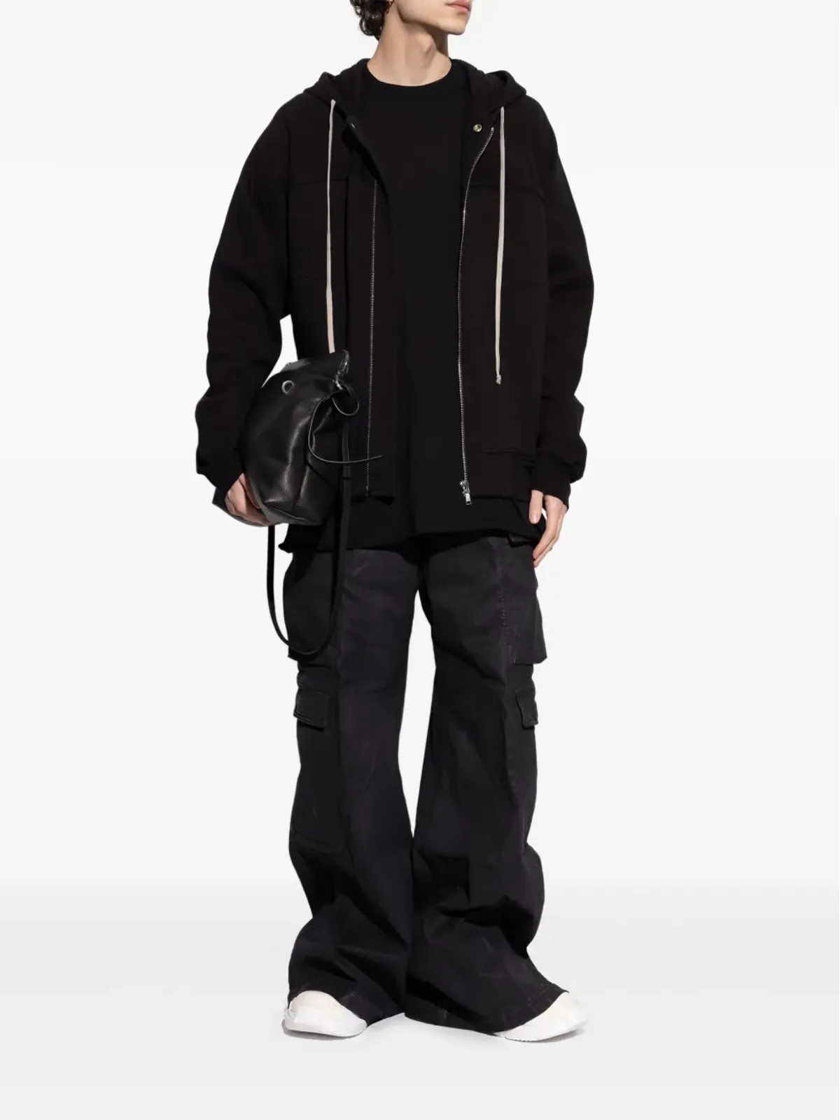 Rick Owens DRKSHDW スター刺繍スニーカー ブラック - 画像5