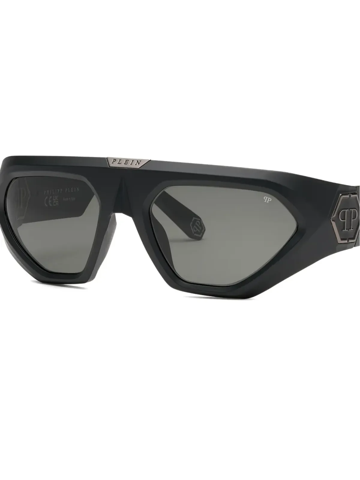 Philipp Plein Eyewear キャットアイフレームサングラス - 画像5
