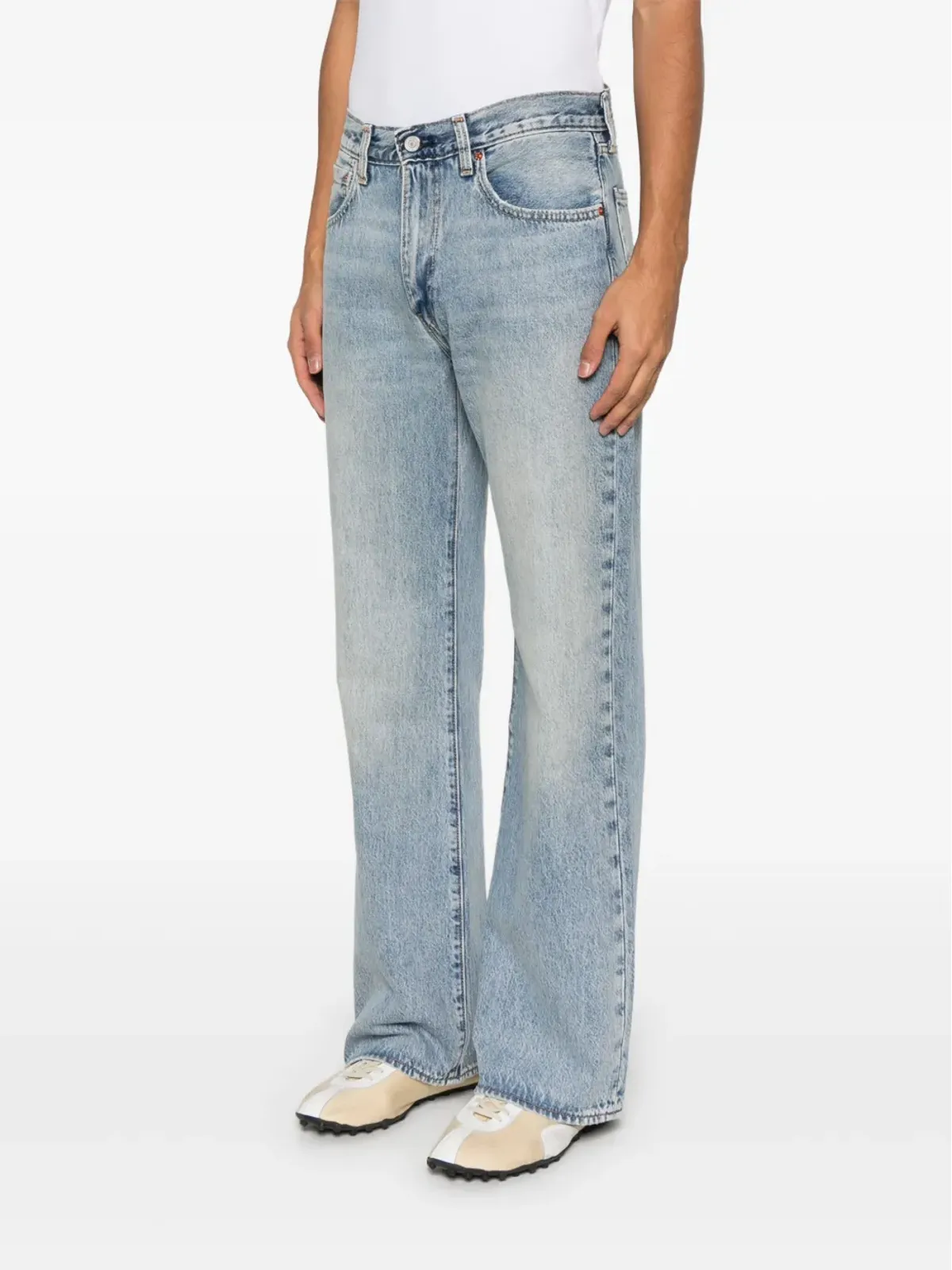 Levi's 567 フレアジーンズ ブルー - 画像3