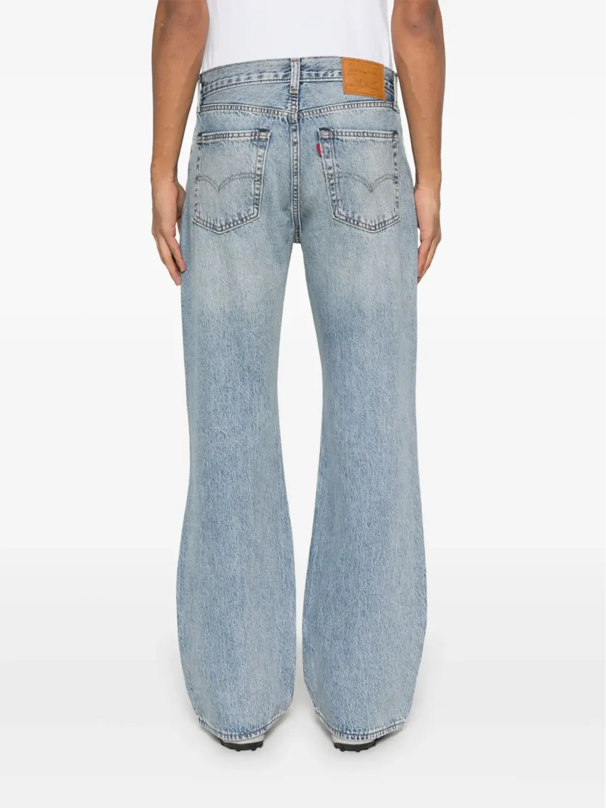 Levi's 567 フレアジーンズ ブルー - 画像4